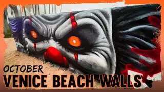 Venice Beach Graffiti Walls - October 2024 Compilation