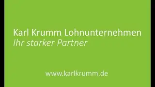 Landwirtschaftliches Lohnunternehmen Karl Krumm Inh. Hubert Krumm e.K  | Unternehmensfilm