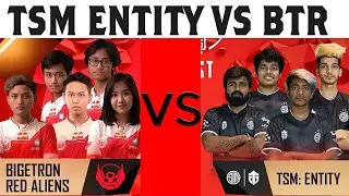 All fight of TSM-Entity vs BTR in PMWL Opening Weekend PUBG MOBILE World League Part 1