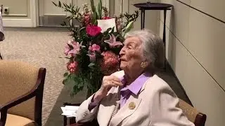 Trude Heller celebrates 95th birthday