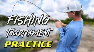 FISHING TOURNAMENT PRACTICE on my FAVORITE Lake