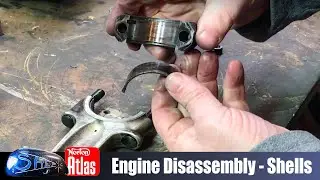 Norton Atlas Project - Shep - Part 38 - Engine Disassembly - Part 17 Conrod Shells