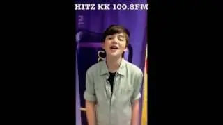 Greyson Chance with Hitz KK 100.8fm
