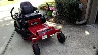 How to change lawn mower oil - Big Dog Alpha 36