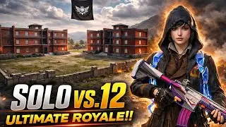 Altimet royal 1vs4 clutchs 🥶💀Playing Faster Than H@CKERS🤯 Intense Solo vs Squad legend Lobby BGMI