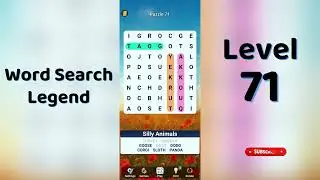 Word Search Legend Level 71 Answers 🔠 | Puzzle Game Answers & Tips | Go Answer