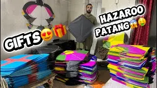 🪁1000+kites😍🪁😱Big Surprise For Basant 2026😍1000+desighns😍🫶By Dilawar Ustad and Burhan kasi😍