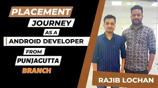 Student placement journey as a Android  developer by JSpiders | Hyderabad Punjagutta