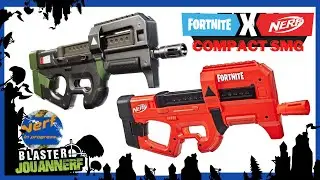 [REVUE] NERF FORTNITE COMPACT SMG, un P90 en mode kaboom chez NERF ! Fr