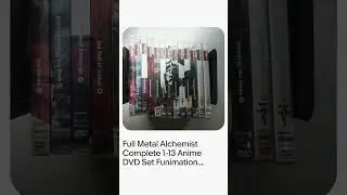 Full Metal Alchemist Complete 1-13 Anime DVD Set Funimation Release 2004