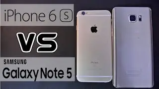 iPhone 6S vs Galaxy Note 5 - Speed & Camera Test