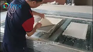 HTX Travertine Production and Waterproof Test