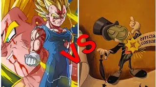 Unnecessary Showdowns #1: Majin Vegeta VS Jiminy Cricket