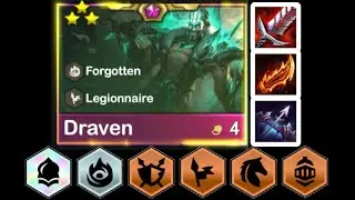 [TFT Set5.5] Perfect Draven 3 dealt 32K Damage in a round [v11.16b]