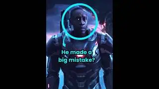 Why was rhodey wearing a change suit from everyone else in endgame?