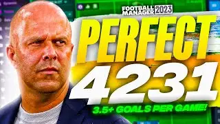 ИДЕАЛЬНАЯ тактика 4231 FM23 от Арне Слота! (3,5+ голов) | Тактика Football Manager 2023