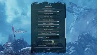 Prey for the Gods Options Menu and Graphics Settings on PC