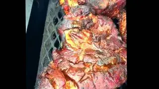 Island spice grill authentic Jamaican jerk pork and jerk brisket with special jerk sauce