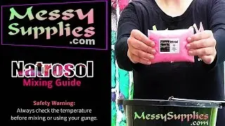 Messy Supplies Mixing Guide: Natrosol Gunge  &bull; How to Make Gunge, Slime & Messy FX?