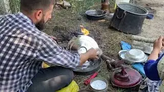 Kalaycı ustası Ali Verzinker meiter Ail