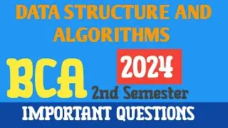 Data Structure | Data Structure most important Question