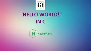 Hello World in C | C Language Tutorial | CodingSolution | #2