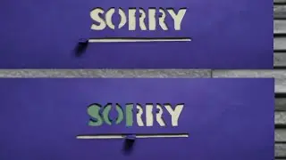 Magic Slider Card, I Am Sorry card, say sorry in unique way