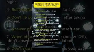 Daily Health Mistakes You Must Stop Today | Doctor Hidden Truths