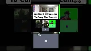 You Need 🏥Insurance To Carry The Team🚑#shorts #vanguard #funny