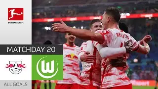 Leipzig Remains Victorious | Leipzig - Wolfsburg 2-0 | All Goals | Matchday 20 &ndash; Bundesliga 2021/22