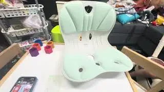 大熊開箱-好市多curble 韓國護脊椅