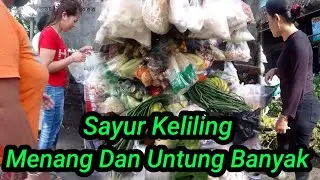 Sayur keliling & Tukang sayur menang dan Untung banyak & jualan sayur siap masak 
