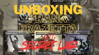 Unboxing MTG Frank Frazetta Secret Lair #mtg #secretlair #frankfrazetta