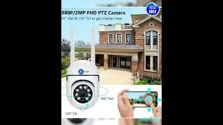 Maizic Smarthome Sricam Series 5 MP FHD 1440p Resolution, Full Color Night Vision, Two Way Audio,...