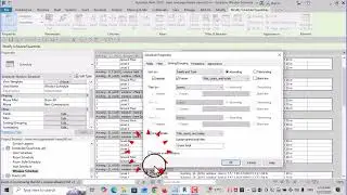 173 - Schedule formula and Combine parameters in Revit (Explanation in Arabic)