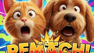 CAT vs DOG &ndash; REMATCH funny battle 2