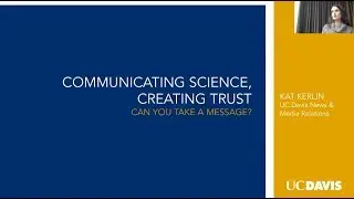 Scientists for Public Engagement And Knowledge (SPEAK) - Science Messaging