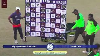 Black Caps Vs AERO ASPIRANTS ||  Gentlemen Premier League - Season 2