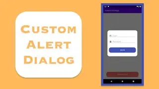 ☺️ Красивый диалог - Custom Alert Dialog | Java/Android Studio 👀