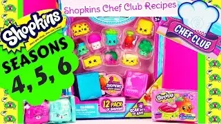 UNBOXING SHOPKINS S 4, 5, 6 CHEF CLUB | ULTRA RARE DAZZLING DISH SHOPKIN | TURLES TOY TIME VIDEOT