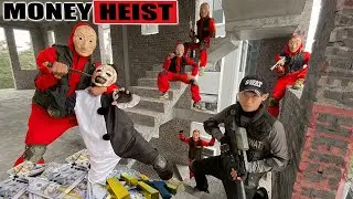 PARKOUR VS MONEY HEIST:Boss bribed the police,went to jail to kill people to silence them | Epic POV