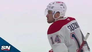 Canadiens' Nick Suzuki Outwaits Entire Capitals Team For Game-Tying Goal