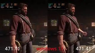 Red Dead Redemption 2 Nvidia driver performance 471.11 vs 471.41