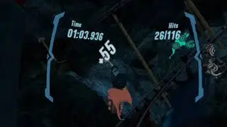 secret cave shooter run through (epic rollercoasters)