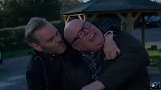 Emmerdale Flashback - Ray Grabs Paddy And Twists His Arm