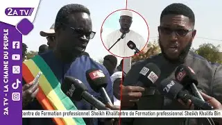 Sonko à Mbour Réaction de Me Tall : Inauguration Centre Formation Professionnelle, Yarga Sy valide