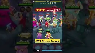 Magic Chess gogo Three star Leomord PDD | Best Strategy 2025#magicchessbestsynergy