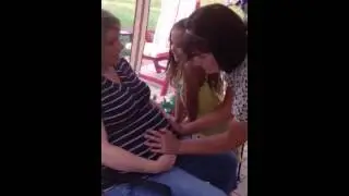 Kailyn feels ambers baby kick