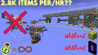 Minecraft simple & easy (No Draining No portal) Guardian Farm