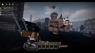 Ma premiere fois sur Attaque des Titans REVOLUTİON (SNK) dans ROBLOX!